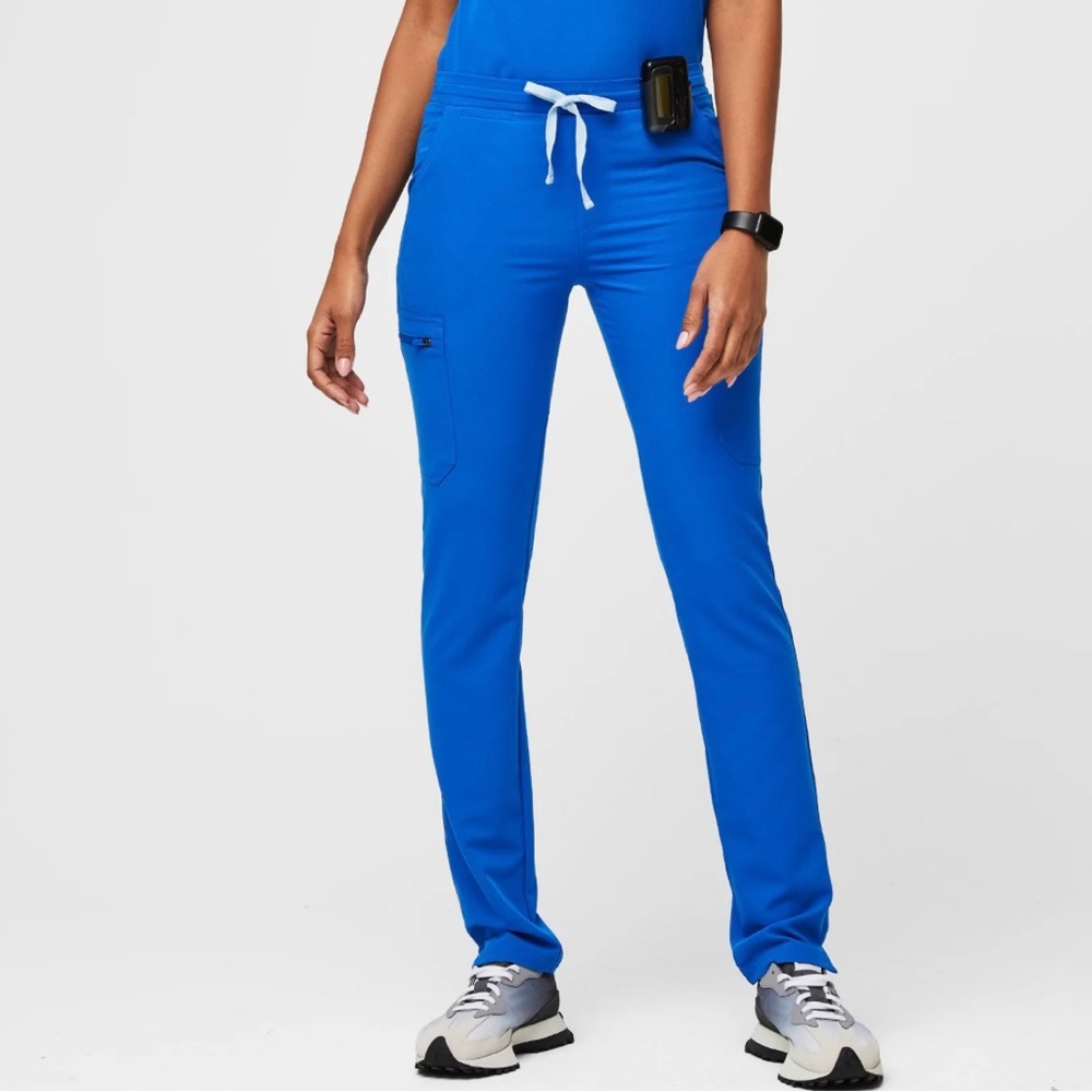 Figs Royal Blue Women's Yola Skinny Scrub Pants Regular XS